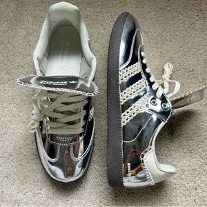 Adidas x Wales Bonner silver samba